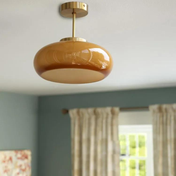Lampada a sospensione nordica senza tempo con fascino scandinavo e plafoniera minimalista