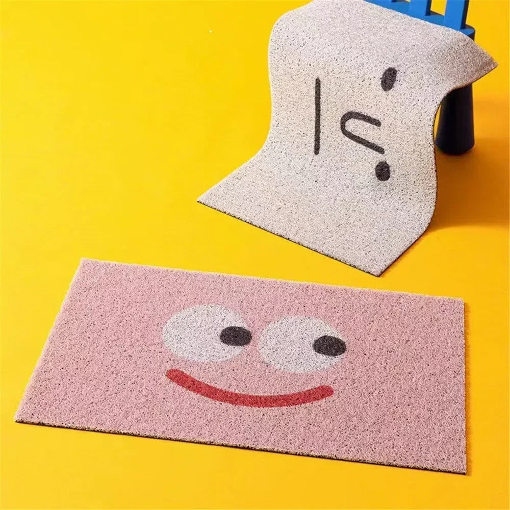 Humorous Mood Indoor Doormat Washable Non Slip Welcome Mat For Front Door And Entryway Use