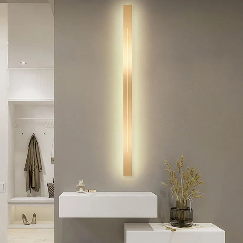 Variant image for Rectangular LED Wall Lamp | Adjustable Brightness Wall Sconce | Modern Wall Lights Indoor | Energy-Saving Lighting Fixture | Elegant Home Light - Zardee-24