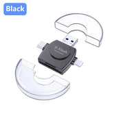 4-in-1 Card Reader for iPhone and Other Devices | Fast Photo and Video Transfer 2