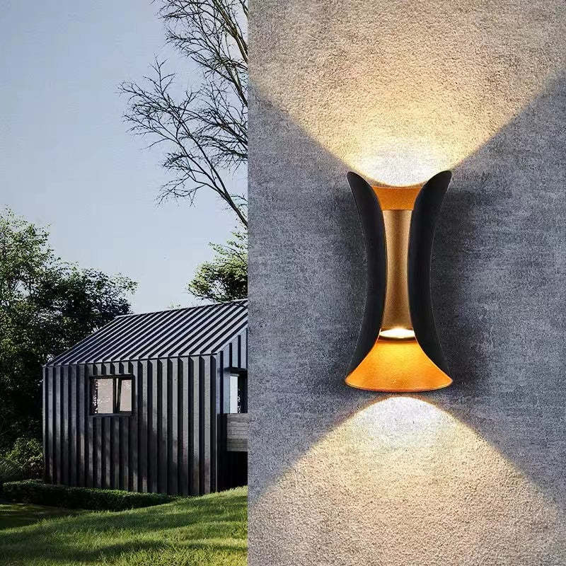 Outdoor Wall Light | Modern Outdoor Wall Lantern | Energy-Efficient Exterior Wall Lights | Waterproof Garden Wall Light | Stylish LED Fixture - Zardee-2