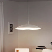 Modern Iron Nickel LED Pendant Light Nordic Ceiling Lamp With Sleek Nordic Design For Contemporary Homes