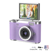 4K Digital Camera Beauty Filters 48MP HD Student CCD Camera CMOS Anti Shake 180° Flip Screen Selfie Camera for Kids Adults Gift 13