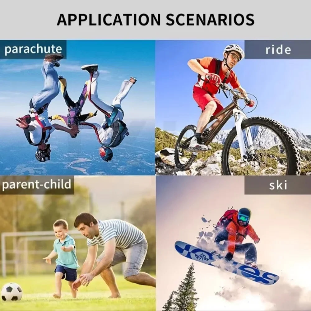 4K FHD 1080P Outdoor Sports Camera In Helmet Motorcycle Bike Sport Mini Filming Bicycle Action Body Cam And Video Recording 5