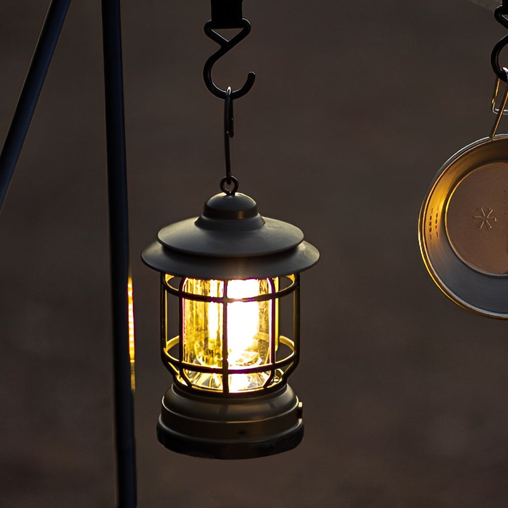 Retro Campinglampe