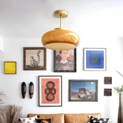 Lampada a sospensione nordica senza tempo con fascino scandinavo e plafoniera minimalista