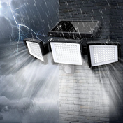Solar Lights Outdoor | LED Outdoor Light | Motion Sensor Garden Lamp | Adjustable Solar Fixture | High Lumens Security Light - Zardee 5