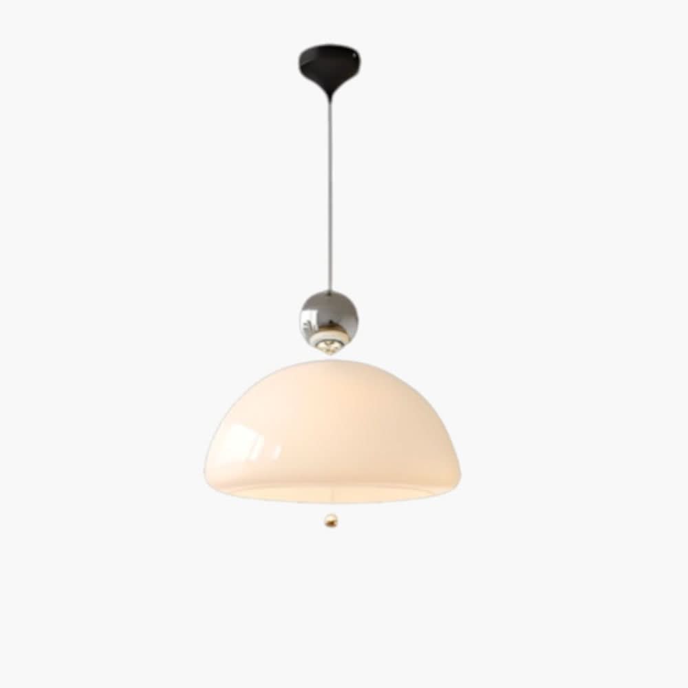 Medieval Inspired French Glass Hanging Pendant Light In Retro Style Design For Elegant Interiors