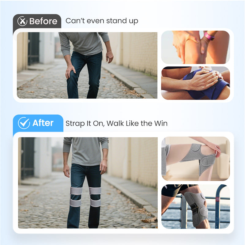 Christmas Pre Sale 50 Percent Off Adjustable Knee Protection Booster For Sports