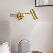 Adjustable Wall Lamp With Scandinavian Swing Arm Light For Modern Living Room And Bedroom Decor