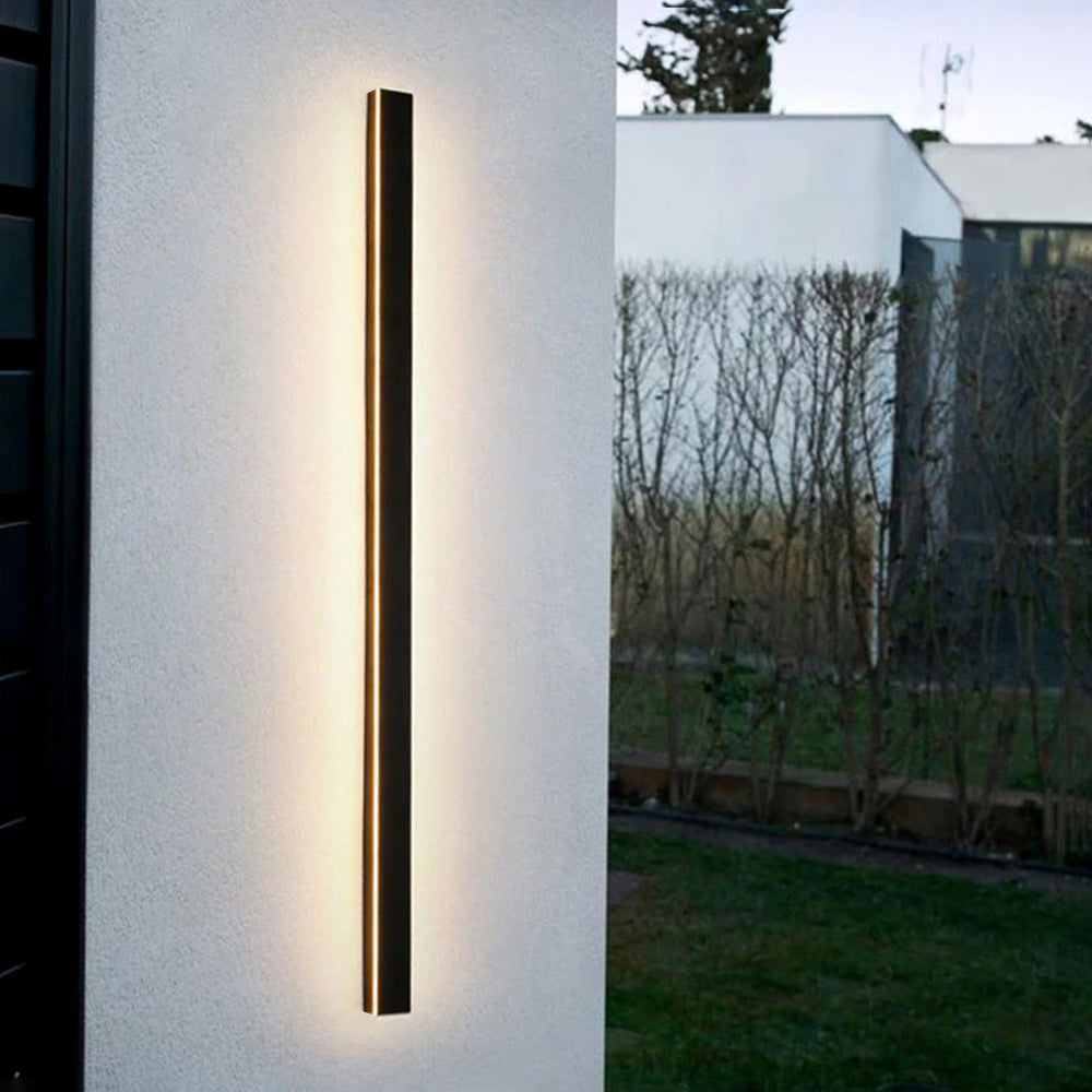 Arkitektonisk lodret LED-væglampe til moderne indendørs og udendørs rum