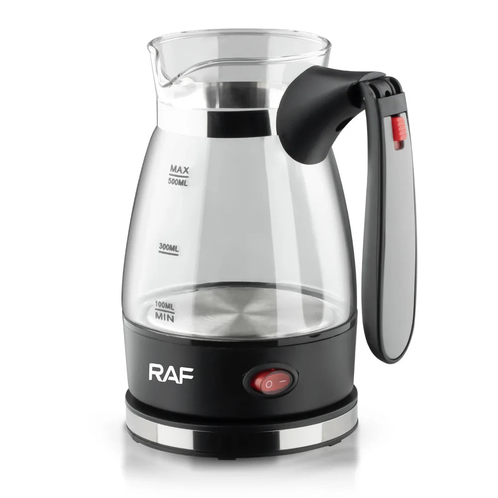 600W Electric Coffee Maker Turkey Coffee Pot Glass Italian Mocha Pot Greek Turkish Coffee Machine Easy for Household Office Gift 2