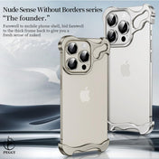 AeroGuard Aluminiumlegering Stødfanger Telefoncover til iPhone, Slankt Design og Præcise Udskæringer til iPhone