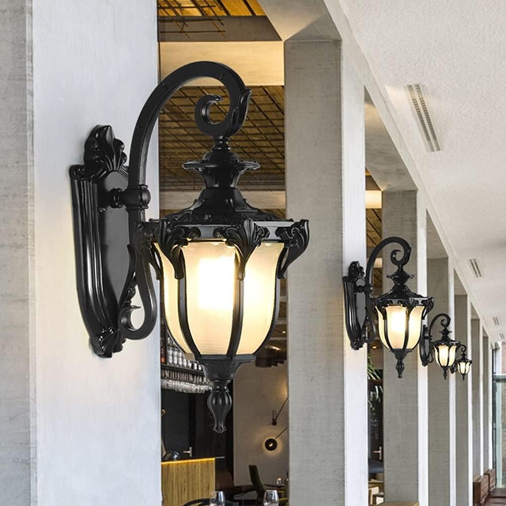 Vintage Outdoor Wall Lamp | Weather Resistant Exterior Wall Lights | Classic Outdoor Wall Lantern | Timeless Garden Lighting | Elegant Patio Fixture - Zardee-6