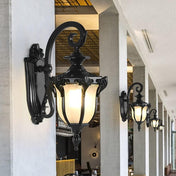 Vintage Outdoor Wall Lamp | Weather Resistant Exterior Wall Lights | Classic Outdoor Wall Lantern | Timeless Garden Lighting | Elegant Patio Fixture - Zardee-6