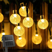 Solar LED Outdoor Globe Bulb String Lights For Patios, Gardens, And Walkways, Decorative Outdoor Lighting