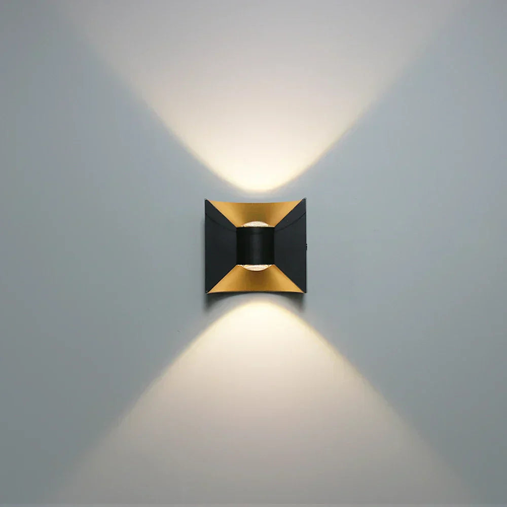 Outdoor Wall Lantern Modern | Weatherproof Exterior Wall Lights | Energy-Efficient Outdoor Lamp | Stylish Garden Light | Easy Install Outdoor Fixture - Zardee-1