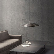 Modern Iron Nickel LED Pendant Light Nordic Ceiling Lamp With Sleek Nordic Design For Contemporary Homes