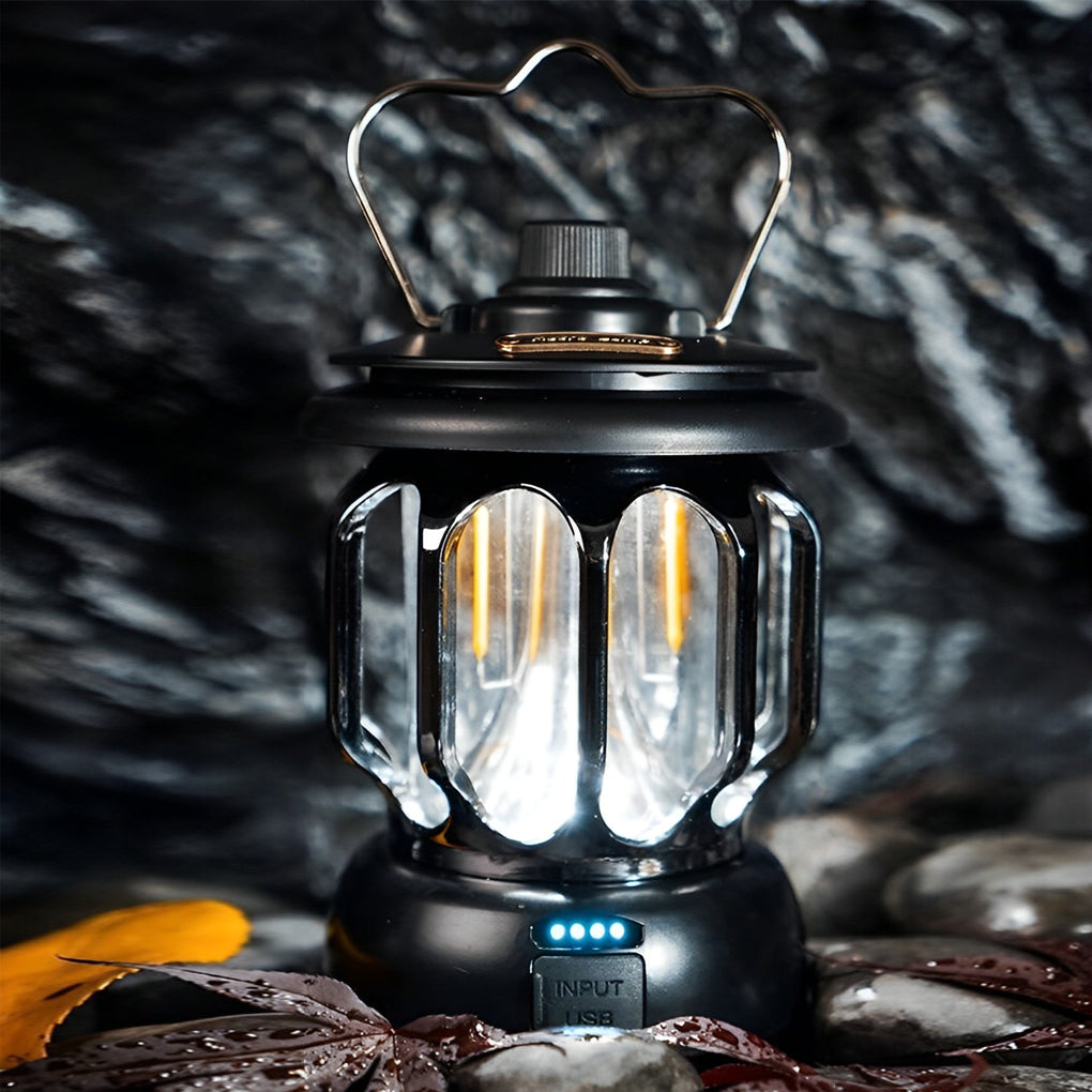 Retro Udendørs Campinglampe