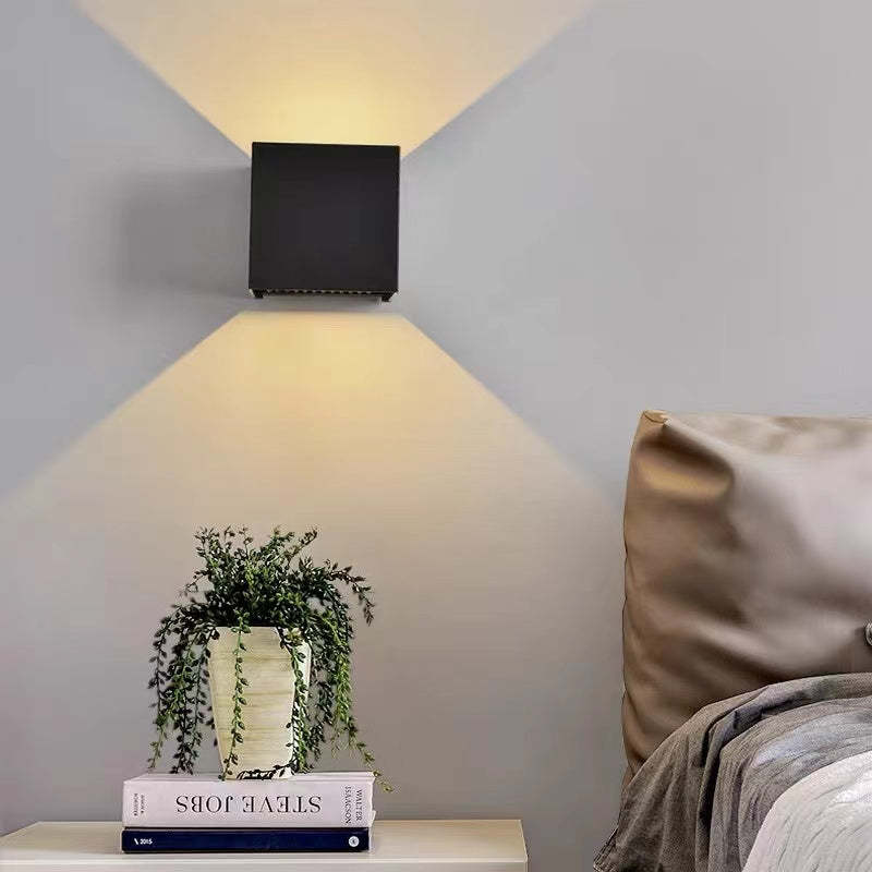 Modern Waterproof Wall Lamp | Stylish Outdoor Wall Lights | Elegant Indoor Wall Sconces | Bidirectional Light Fixture | Easy to Install Lighting - Zardee 6