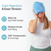 NovaNest Migraine Cap Deluxe Edition For Everyday And Travel Use Ideal Travel Wear