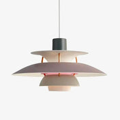 Moderne Aurora LED pendel med E27 metalskærm til boligindretning og moderne opholdsrum