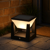 Solar Outdoor Lamp | Wireless Solar Lantern | Eco-Friendly Garden Light | Weather-Resistant Outdoor Fixture | Sustainable Lighting - Zardee 4