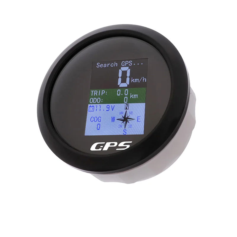 85mm GPS Speedometer Odometer Adjustable Trip ODO COG Voltmeter TFT Screen Speed Gauges For Motor Yacht Boat Car Outboard Engine 3