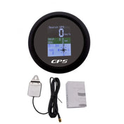 85mm GPS Speedometer Odometer Adjustable Trip ODO COG Voltmeter TFT Screen Speed Gauges For Motor Yacht Boat Car Outboard Engine 5
