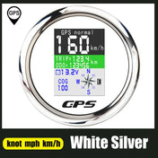 85mm GPS Speedometer Odometer Adjustable Trip ODO COG Voltmeter TFT Screen Speed Gauges For Motor Yacht Boat Car Outboard Engine 8