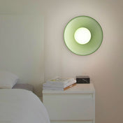 Moderne rund loftslampe med elegant glasdesign til moderne stuer, køkkener og gange