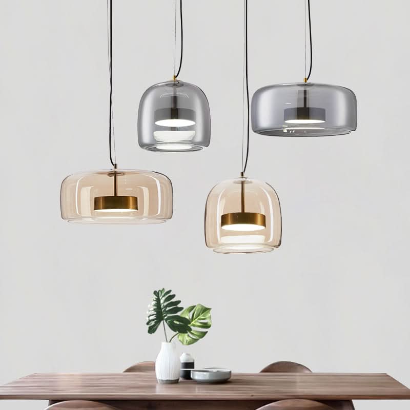Hotelstil moderne glaspendel til moderne interiører og elegante spisesteder