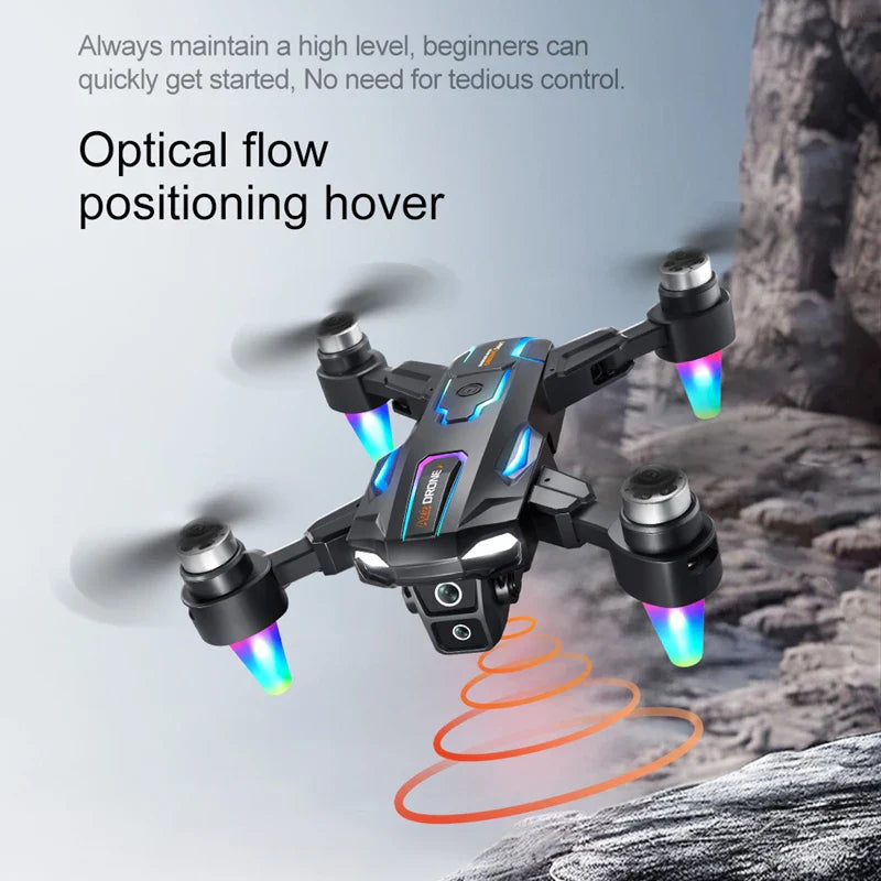 NovaSky X8 Pro 8K ESC Dron med dubbla kameror och 5G HD-överföring, borstlösa motorer, fjärrkontroll med skärm