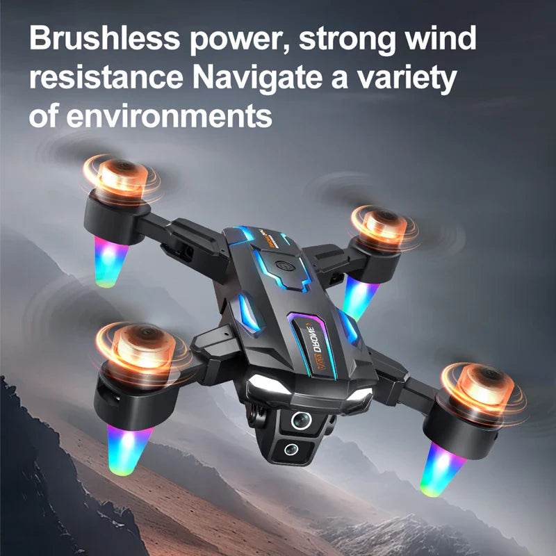 NovaSky X8 Pro 8K ESC Dron med dubbla kameror och 5G HD-överföring, borstlösa motorer, fjärrkontroll med skärm