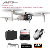 NovaX Pro Drone 4K med dobbelt kamera, børsteløse motorer, 90 graders tilt, optisk flow-hovering, 1000m WiFi FPV, foldbar