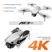 NovaX Pro Drone 4K med dobbelt kamera, børsteløse motorer, 90 graders tilt, optisk flow-hovering, 1000m WiFi FPV, foldbar