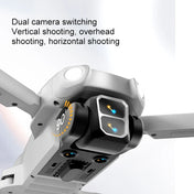 NovaX Pro Drone 4K med dobbelt kamera, børsteløse motorer, 90 graders tilt, optisk flow-hovering, 1000m WiFi FPV, foldbar