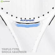 ALPSPORT Carbon Fiber Tennis Racket T800 18K-Professional Grade with Bag&Strap Lightweight Training Racquet for Adults Men&Women 2