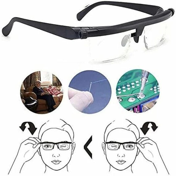 Adjustable Focus Glasses Near And Far Sight 1