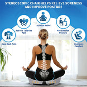 Adjustable Memory Foam Sit Bone Relief Seat Cushion 1