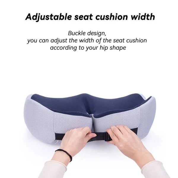 Adjustable Memory Foam Sit Bone Relief Seat Cushion 5
