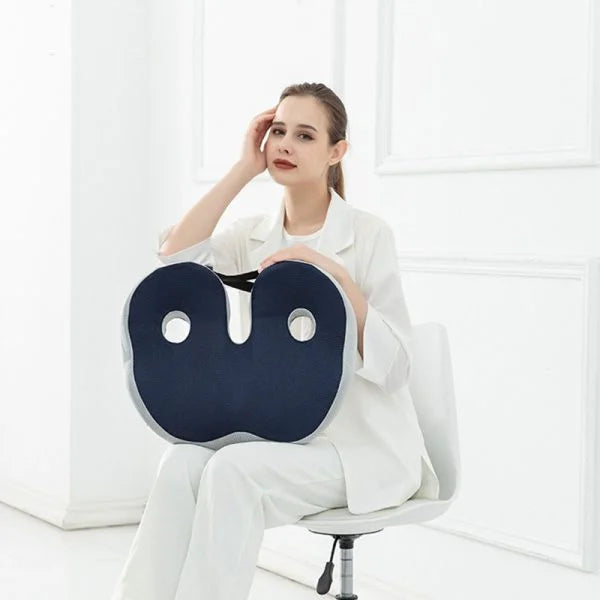 Adjustable Memory Foam Sit Bone Relief Seat Cushion 8