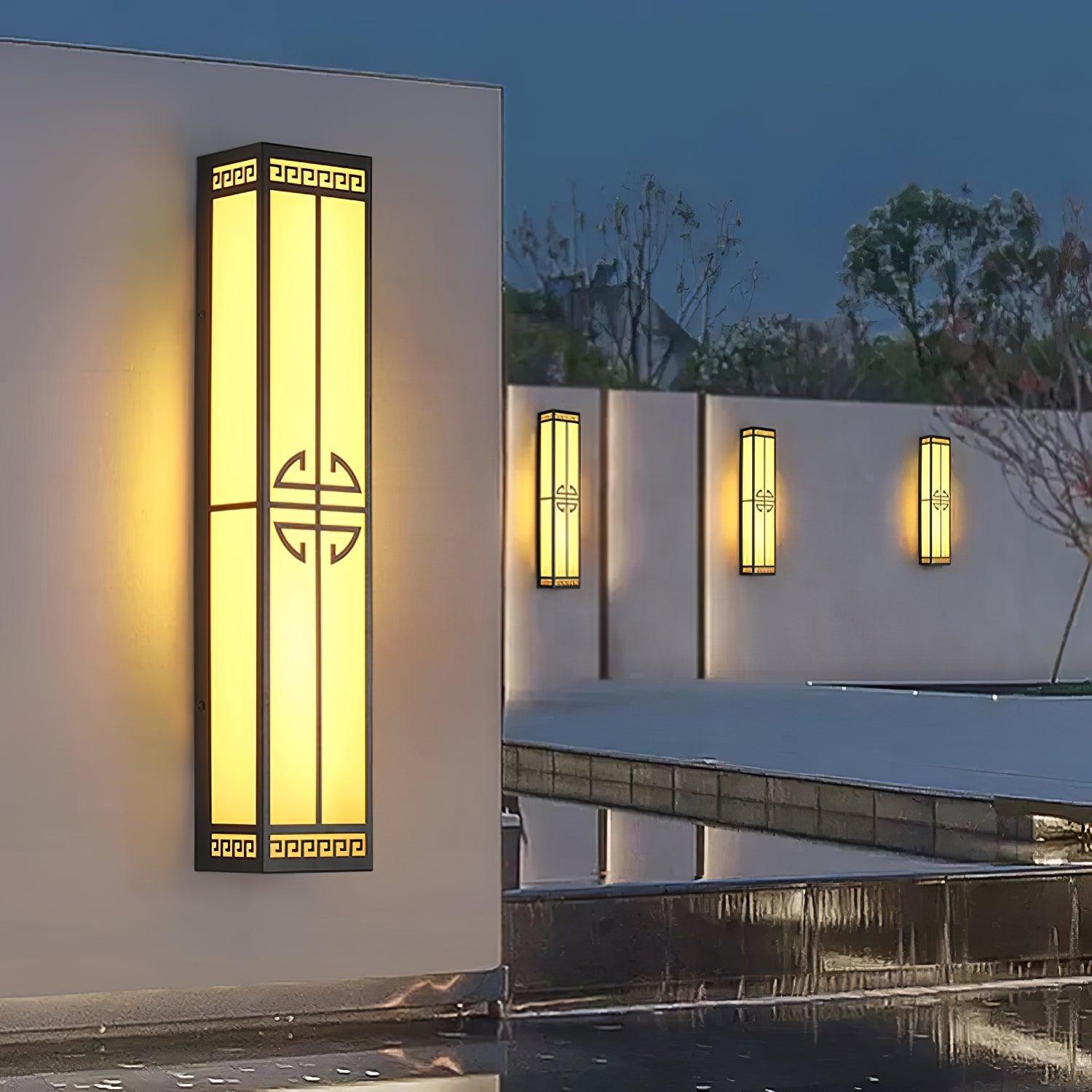 Outdoor Wall Light Waterproof | Modern Outdoor Wall Lights | Exterior Wall Lights for Garden | Outdoor Wall Lantern Fixture | Weather Resistant Lighting - Zardee-3