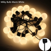 Solar Festoon Lights Outdoor | LED Garden Lights | Solar-Powered String Lights | Weatherproof Patio Lighting | Decorative Globe Bulbs - Zardee-1