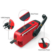 All-in-One Emergency Radio with Solar Power & Power Bank – Be Prepared Anytime, Anywhere 2