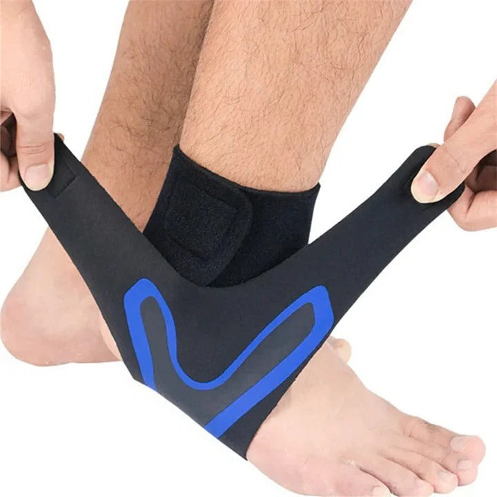 Ankle Support with Adjustable Compression and Stability 1