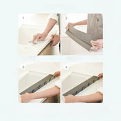 AeroShield Splash Barrier Premium silikone 49 cm dækning til køkkenvaske og bordplader