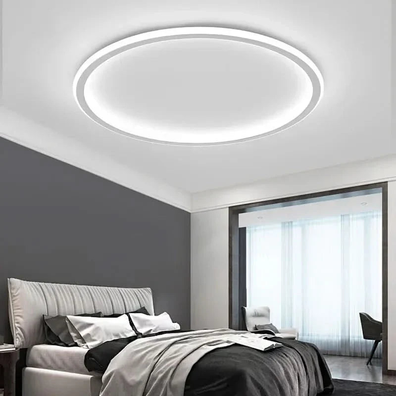 Scandinavian Round LED Ceiling Light for Cozy Interiors and Modern Home Decor Ideas Worldwide