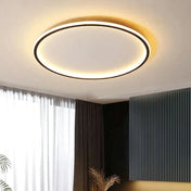 Scandinavian Round LED Ceiling Light for Cozy Interiors and Modern Home Decor Ideas Worldwide