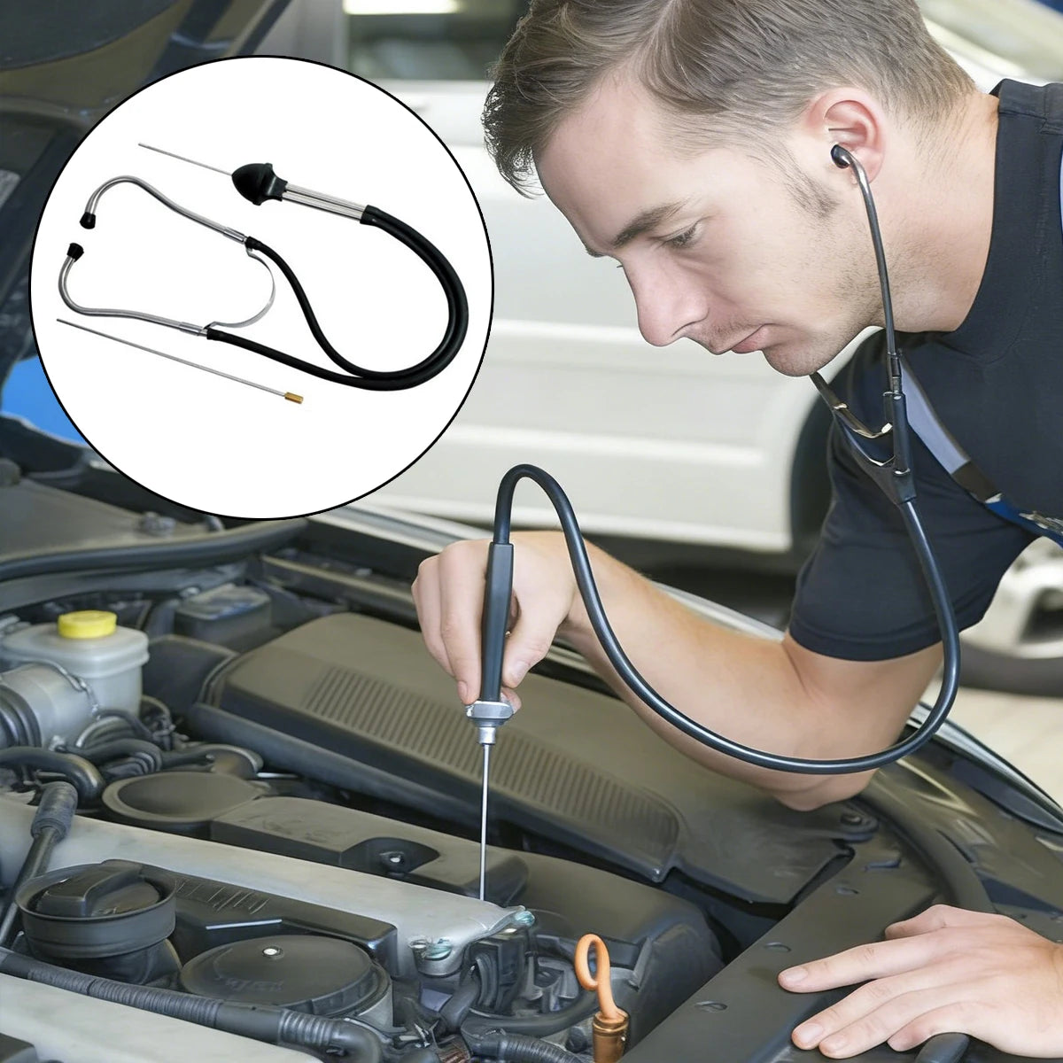 Automotive Stethoscope Mechanical Car Cylinder Tools Tool Amplification Inspection Examination Workshop Equipment Mechanic Auto 0